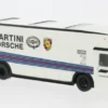 Mercedes O 317 Renntransporter, Martini Porsche, 1:64, Schuco