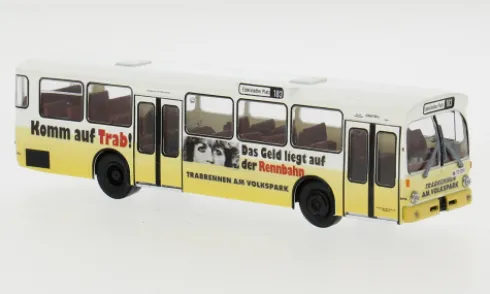 Mercedes O 305 Stadtbus, 1972, HHA - Trabrennbahn, 1:87, Brekina