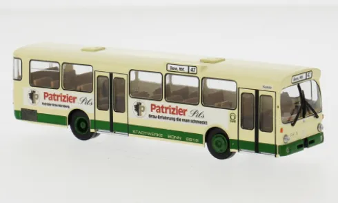 Mercedes O 305 Stadtbus, 1972, Stadtwerke Bonn - Patrizer, 1:87, Brekina