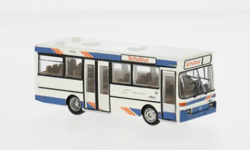 Mercedes O 402, 1985, Stadtwerke Viernheim, 1:87, Brekina