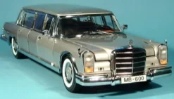 Mercedes 600 Pullman, silber, 1966, 1:18, Sun Star