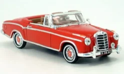 Mercedes 220 SE Cabriolet, rot, 1958, 1:43, Vitesse