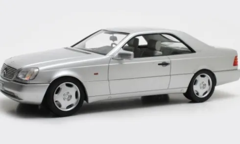 Mercedes 600 SEC (C140), silber, 1992, 1:18, Cult Scale Models