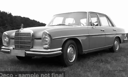 Mercedes 280 SE (W108), hellgrau, 1968, 1:18, I-Norev