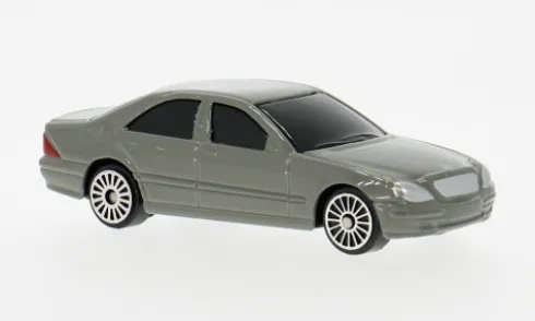Mercedes S-Klasse, dunkelgrau, 1:64, Maisto