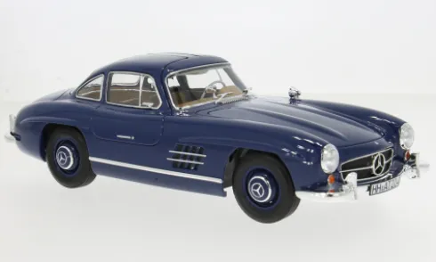 Mercedes 300 SL, blau, 1954, 1:18, Norev