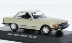 Mercedes 350 SL Hardtop (R107), beige, 1974, 1:43, Maxichamps