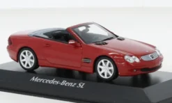 Mercedes SL-Klasse (R230), rot, 2001, 1:43, Maxichamps