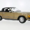 Mercedes 450 SL (R 107), gold/schwarz, 1985, 1:12, KK Scale
