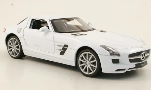 Mercedes SLS AMG (C197), weiss, 1:24, Welly