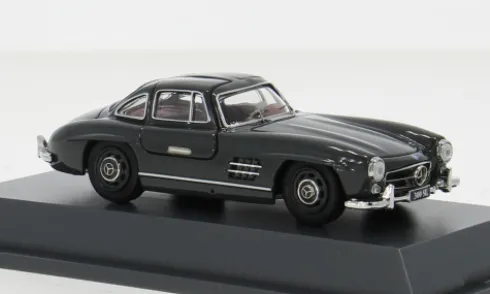 Mercedes 300 SL (W198), dunkelgrau, 1:43, Schuco