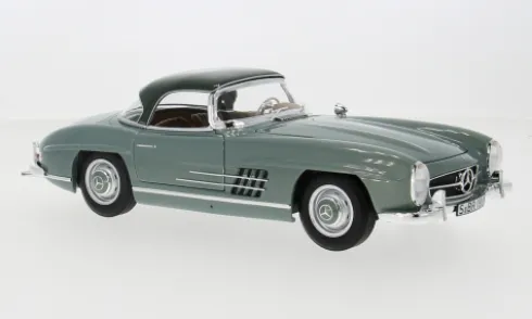 Mercedes 300 SL (W198 II) Roadster, hellgrün, 1957, 1:18, I-Norev