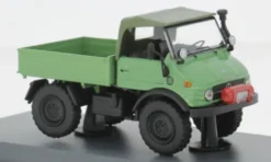 Mercedes Unimog U406, dunkelgrün, 1:43, Schuco
