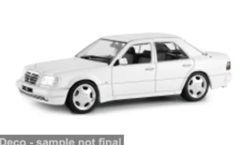 Mercedes W124 E60 AMG, weiss, 1994, 1:43, Solido