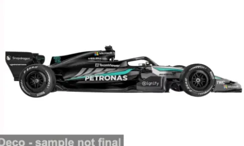 Mercedes W17, Formel 1, 2026, #12, A.K.Antonelli, 1:43, Bburago