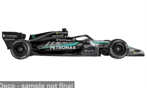Mercedes W17, Formel 1, 2026, #12, A.K.Antonelli, 1:64, Bburago