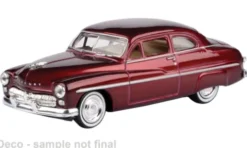 Mercury Coupe, dunkelrot/weiss, 1949, 1:43, Motormax