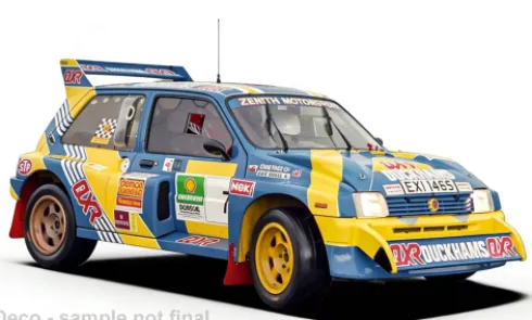 MG Metro 6R4, Donegal International Rally, 1993, #7, J.Price/A.Marie, 1:18, Sun Star