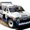 MG Metro 6R4, Donegal International Rally, 1986, #1, B.Coleman/R.Morgan, 1:18, Sun Star
