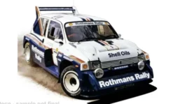 MG Metro 6R4, Donegal International Rally, 1986, #1, B.Coleman/R.Morgan, 1:18, Sun Star