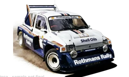 MG Metro 6R4, Donegal International Rally, 1986, #1, B.Coleman/R.Morgan, 1:18, Sun Star