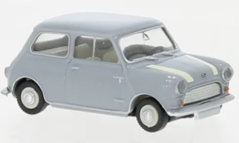 Mini Austin 7, grau, 1959, 1:87, Wiking