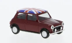 Mini Mayfair, dunkelrot/Dekor, 1:87, Herpa