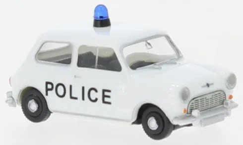 Mini Morris Minor, 1959, Police, 1:87, Wiking