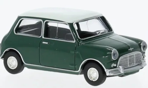 Mini Cooper S, grün/weiss, 1964, 1:64, Norev