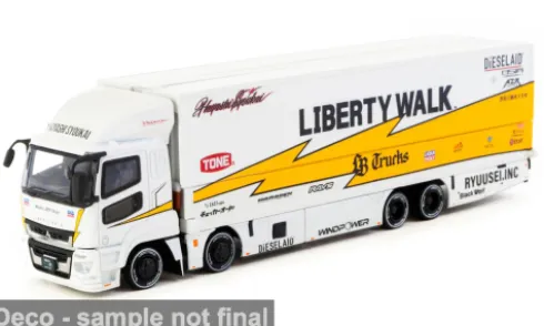 Mitsubishi Fuso Super Great, LB-Trucks, 1:64, Tarmac Works