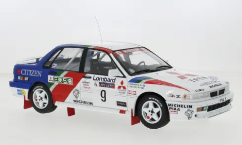 Mitsubishi Galant VR-4, Rallye WM, RAC Rally, 1990, #9, K.Eriksson/S.Parmander, 1:18, IXO