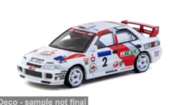 Mitsubishi Lancer EVO III, Rally Hong Kong-Peking, 1996, #2, C.Gilbert, 1:64, Tarmac Works