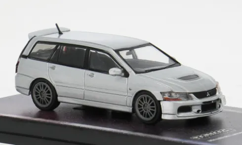 Mitsubishi Lancer Evolution Wagon, silber, 1:64, Tarmac Works