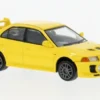 Mitsubishi Lancer EVO V, gelb, 1:64, BM Creations