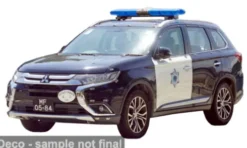 Mitsubishi Outlander, 2019, Macau Customs Department, 1:43, Vitesse