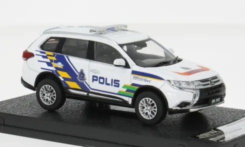 Mitsubishi Outlander, 2018, Police (MYS), 1:43, Sun Star