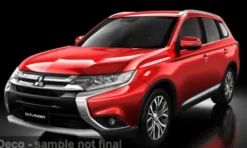 Mitsubishi Outlander, rot, 2018, 1:43, Vitesse