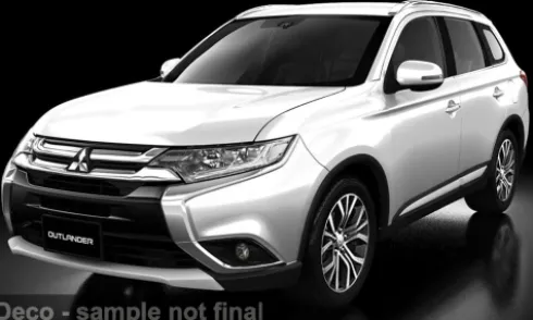 Mitsubishi Outlander, weiss, 2018, 1:43, Vitesse