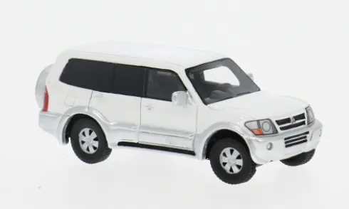 Mitsubishi Pajero, weiss, 2003, 1:87, BoS-Models
