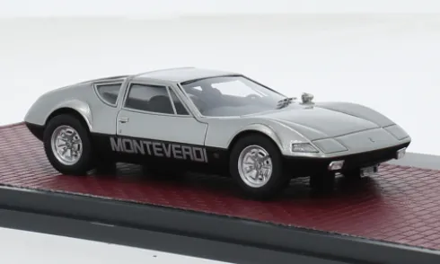 Monteverdi Hai GTS, silber, 1973, 1:43, Matrix