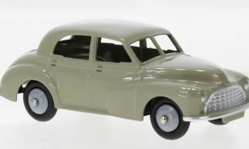 Morris Oxford Saloon, dunkelbeige, Dinky Toys / DeAgostini