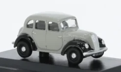 Morris Eight E Saloon, grau/schwarz, 1:76, Oxford