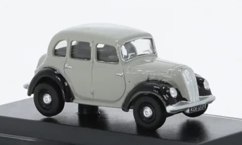 Morris Eight E Saloon, grau/schwarz, 1:76, Oxford