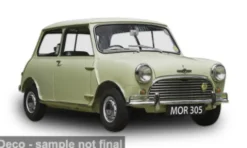 Morris mini cooper S, hellgelb, 1964, 1:12, Sun Star