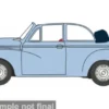 Morris Minor Soft Top, hellblau/weiss, 1:76, Oxford