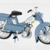 Motobecane AV88, blau, 1976, 1:18, Norev