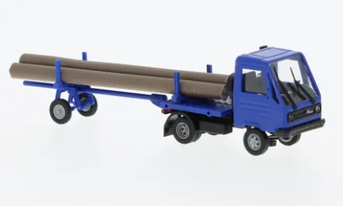 Multicar M26, blau, 1:87, Busch