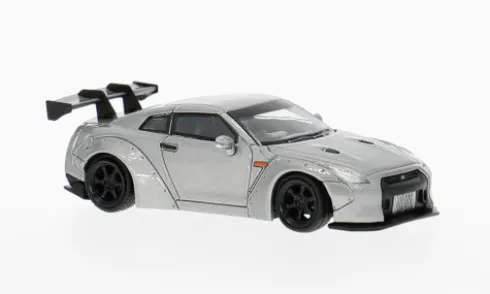 Nissan GTR 35, silber, 1:87, Micro City 87