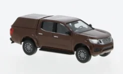 Nissan Navara, braun, 2015, 1:87, Busch