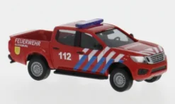 Nissan Navara D231, 2015, Feuerwehr Glücksburg, 1:87, Busch